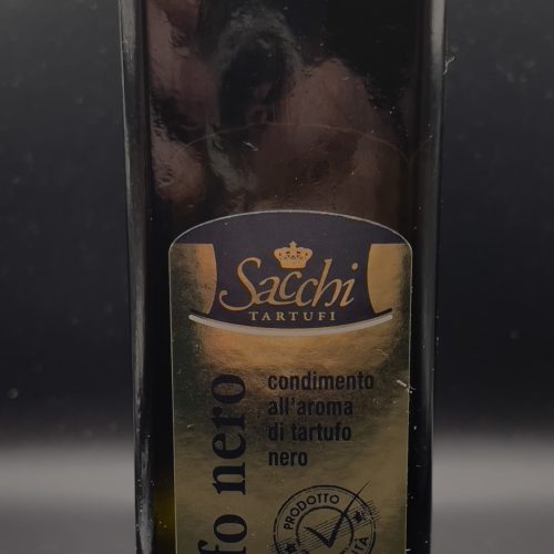 olive oil with black truffle