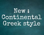 continental style Greek placeholder