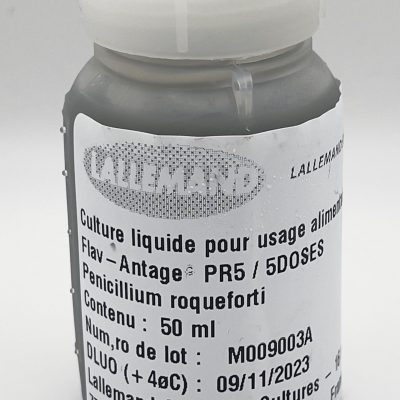 One 50ml vial of PR-5 penicillium roqueforti liquid mould