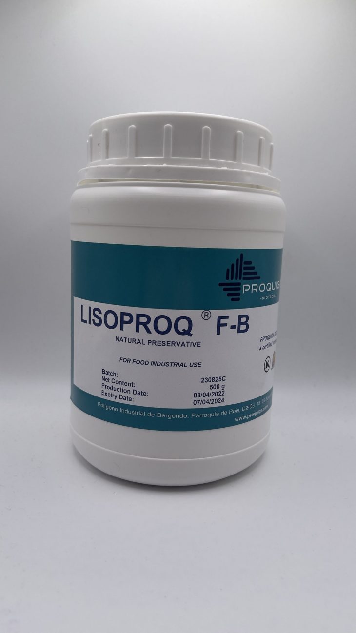 One five hundred gram container of lysozyme