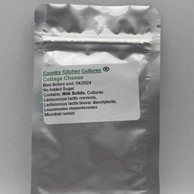 One sachet of cottage cheese culture